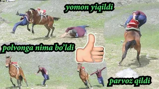 OTDAN YIQILGAN POLVONGA NIMA BO'LDI