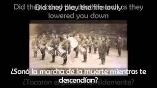 The Green Fields Of France Dropkick Murphys Subtitulado Al Español & Lyrics [HD]