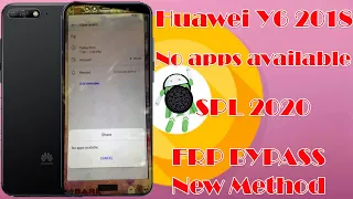 Huawei Y6 2018 (ATU-L22) Oreo 2020 SPL Google Account Bypass Other Method