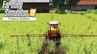 First Harvest! ★ Farming Simulator 2019 Timelapse ★ Campaign of France ★ Episode 2