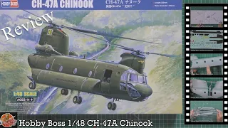 Hobby Boss 1/48 CH-47A Chinook review