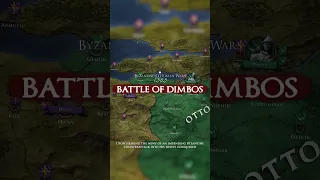 Ottoman-Byzantine wars. Battle of Dimbos 1303 #shorts #history #documentary #fyp #kingsandgenerals