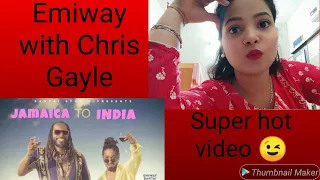 Emiway Bantai and Chris Gayle song reaction video