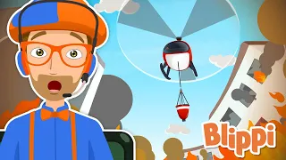 Blippi Firefighting Helicopter Song! | Kids Songs & Nursery Rhymes | Educational Videos for Toddlers