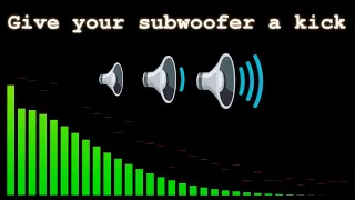 Kick drum test | Give your subwoofer a kick | 🔈 | 20hz-80hz