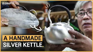 [K-CRAFTS] How $100,000 silver kettle is handmade _ Full Episode