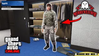 How To Unlock The Merryweather Outfit in GTA 5 Online - Mercenaries DLC