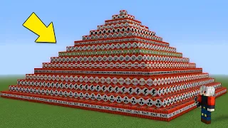 DEV TNT PİRAMİTİNİ PATLATMAK - Minecraft