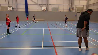 Movement towards the ball to create space and time