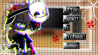 ||Afton React To Micheal Afton Memes|| Gacha Club💀👊/Credits In The Description🤡 (Read Description)