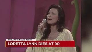 Loretta Lynn dies at Tennessee ranch