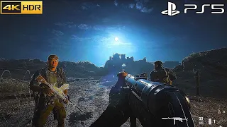 (PS5 RTX) Ambush - Rats of Tobruk | AMAZING Call of Duty Vanguard Mission (No Commentary)