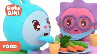 BabyRiki | Episodes about Food | Cartoons for Kids | 0+