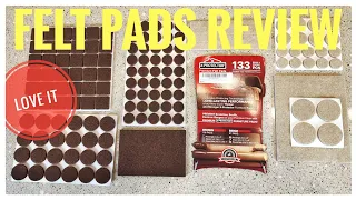 HOW TO INSTALL FELT PADS On Chair FEET So Chairs Glide on Hardwood Floor & Laminate Flooring