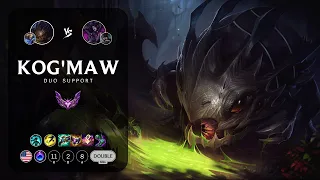 Kog'Maw Support vs Morgana - NA Master Patch 14.8