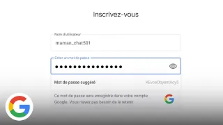 Créez des mots de passe sécurisés - Google France