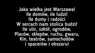 sanah - "Warszawa" (Tekst/Muzyka)