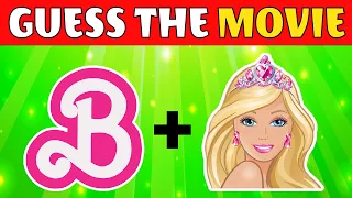 Can You Guess the MOVIE by Emoji 🎬🍿 ||  Mario, Sing 2, Barbie, The Little Mermaid 2023