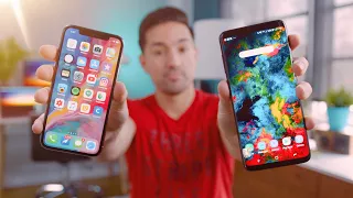 Samsung Galaxy S9 Plus vs Apple iPhone X!