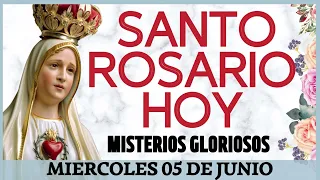 ✅💝ROSARIO HOY 📿 Oracion Catolica oficial ala Virgen María MIERCOLES 05 DE JUNIO 2024 💝