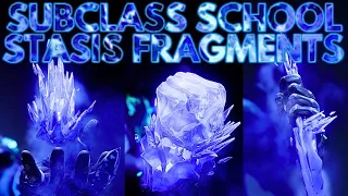 Stasis Fragments Explained | Subclass School