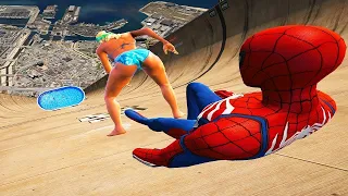 GTA 5 Epic Ragdolls/Spiderman Compilation vol.59 (GTA 5, Euphoria Physics, Fails, Funny Moments)