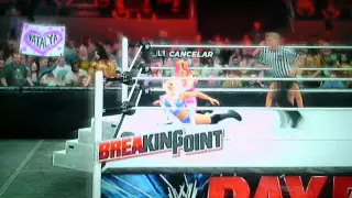 Wwe 2K16 PAYBACK - Charlotte Vs. Natalya (womens champions).