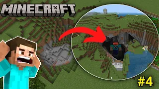 I FOUND SECRET CAVE INSIDE THE CAVE || MINECRAFT gameplay #4