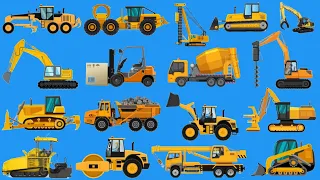 Mega Excavators & Other heavy Equipments Synthetic | Digger, Demolition, Auger, Hydraulic, Ripper