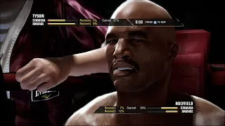 Mike Tyson vs Evander Holyfield - CAME BACK in FIGHT NIGHT CHAMPION (4K 60FPS)