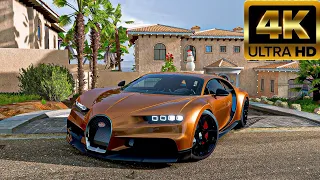 1500HP Andrew Tate Bugatti Chiron | Forza Horizon 5 | Steering Wheel Gameplay