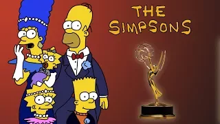 The Simpsons at The Emmys 1990