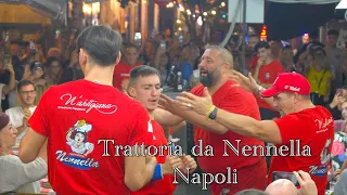 The most famous restaurant in Naples and you must try! Trattoria da Nennella Naples,Italy