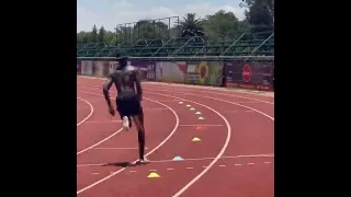 curve training for 200m race