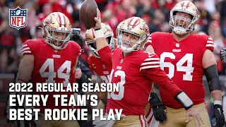 Every Team's Best Play by a Rookie from the 2022 Regular Season | NFL 2022 Highlights