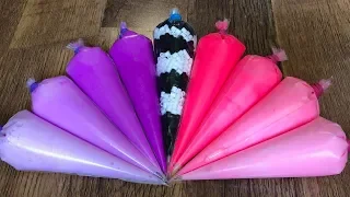 Making Crunchy Slime With Piping Bags - Satisfying Slime Video ASMR #3