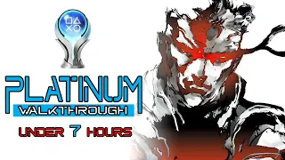 METAL GEAR SOLID - Platinum Walkthrough - ALL Trophies / Achievements in 7 hours