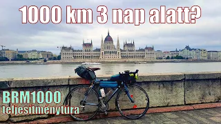 "1000 km 3 nap alatt?" BRM1000 Teljesítménytúra