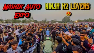 Ninja H2 Dekh Nashik Ka Public Out Of Control🥵|Aisa Reaction Kbhi Dekha Nhi Hoga🔥|Mumbai Shirdi D3