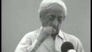 J. Krishnamurti - Saanen 1976 - Public Talk 4 - Can the content of consciousness free itself?