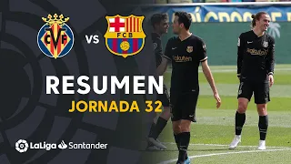 Resumen de Villarreal CF vs FC Barcelona (1-2)