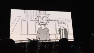 Defendant Rick and Judge Morty