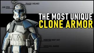 Why Rex had the MOST UNIQUE ARMOR of all Clones (...and the best?)