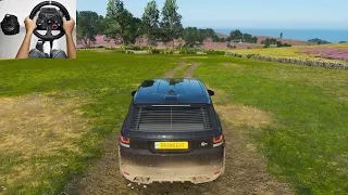 Forza Horizon 4 Land Rover Range Rover SVR | Steering wheel + Shifter Off-road Logitechg29 gameplay