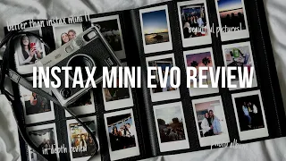 Instax Mini Evo In-Depth Review! BEST Instant Camera? On Filters, Lenses & My Best Polaroids!