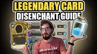 ULTIMATE Legendary Disenchant Guide | Sunken City | Hearthstone