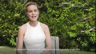 Brie Larson Reveals She Is Learning French and What "True Beauty" means to her with Decorté