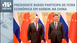 Putin E Xi Jinping prometem reforçar relação comercial entre países