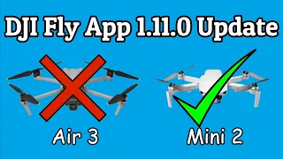 DJI Fly App 1.11.0 Update / Mini 2 Update