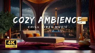 The MOST Romantic Lofi Music Ambience for Valentine's Day : Fall in LOVE ♥️ in Paris